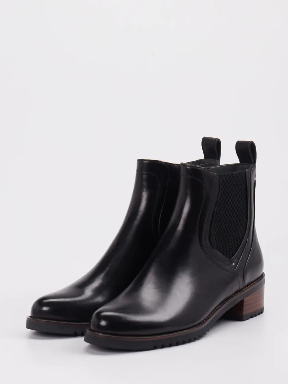 Ralph Harrison – Chelsea Boots aus Lammleder schwarz