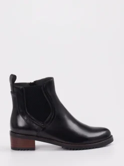 Ralph Harrison – Chelsea Boots aus Lammleder schwarz