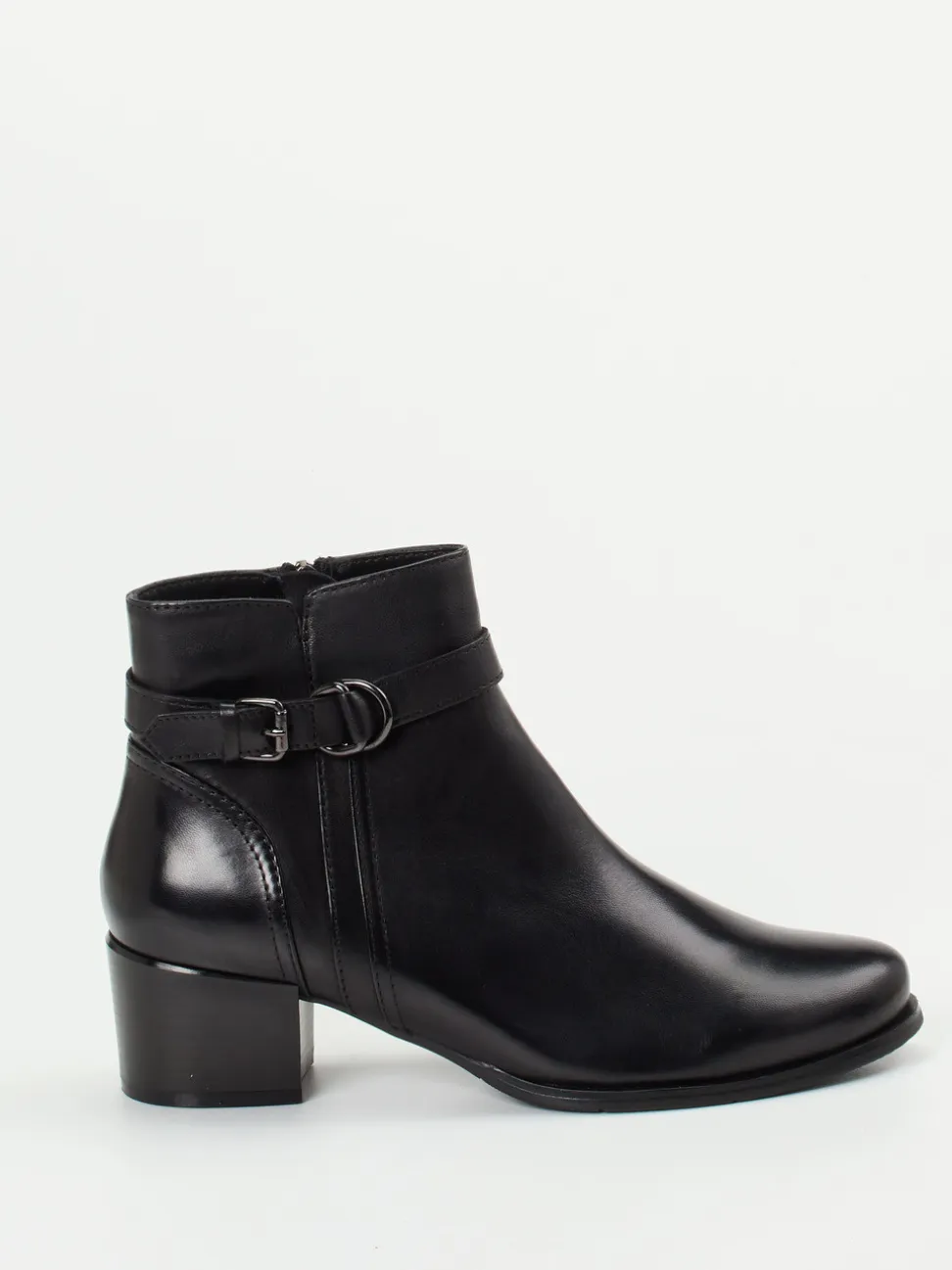 Ralph Harrison – Stiefelette aus Kalbleder schwarz