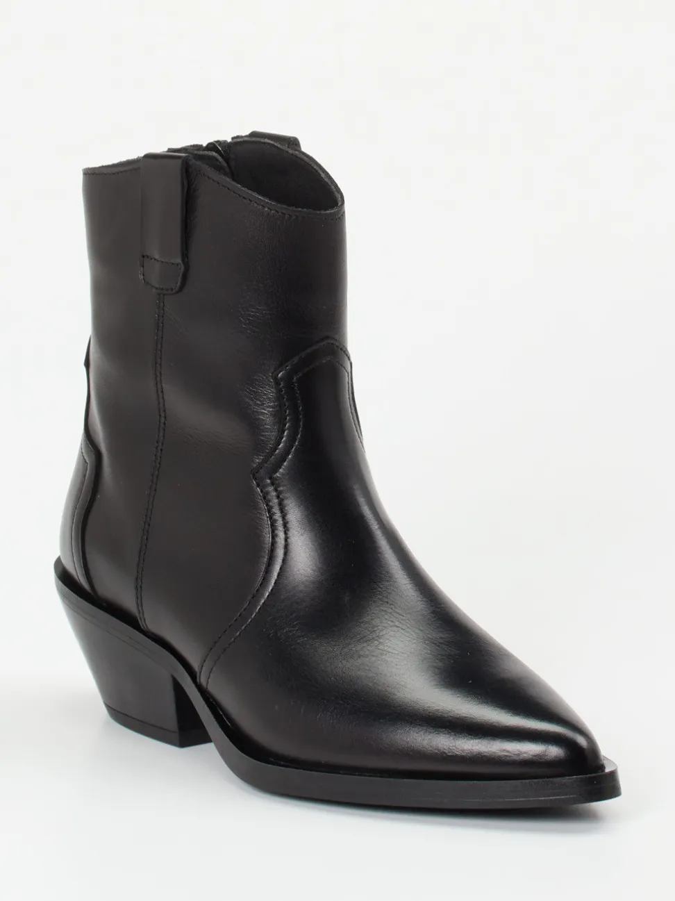 Ralph Harrison – Western-Stiefelette aus Kalbleder schwarz
