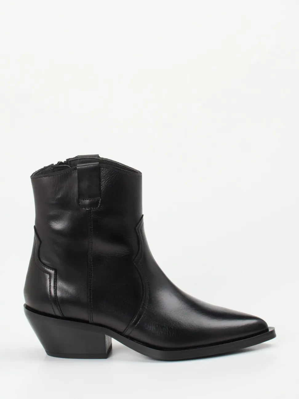 Ralph Harrison – Western-Stiefelette aus Kalbleder schwarz