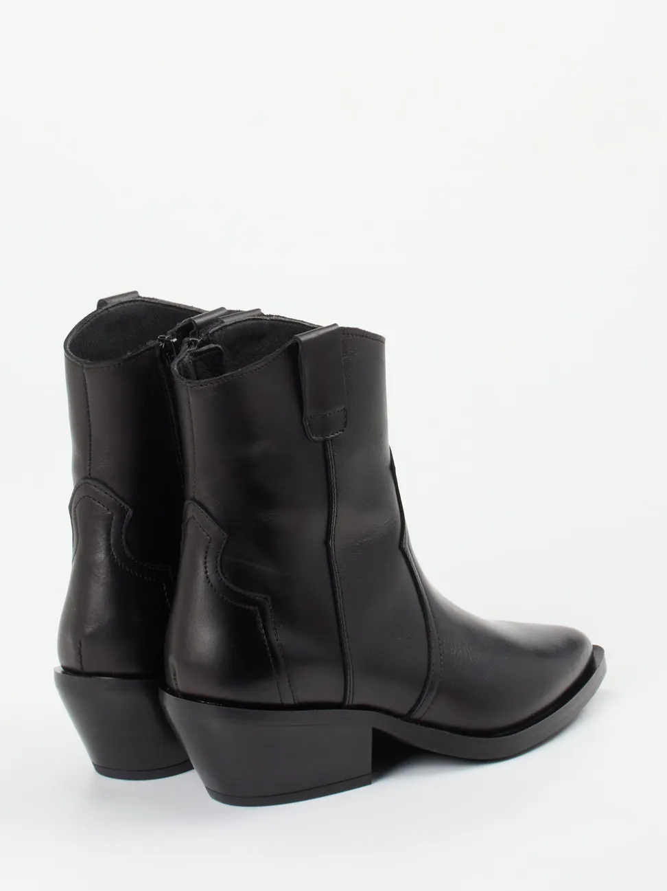 Ralph Harrison – Western-Stiefelette aus Kalbleder schwarz