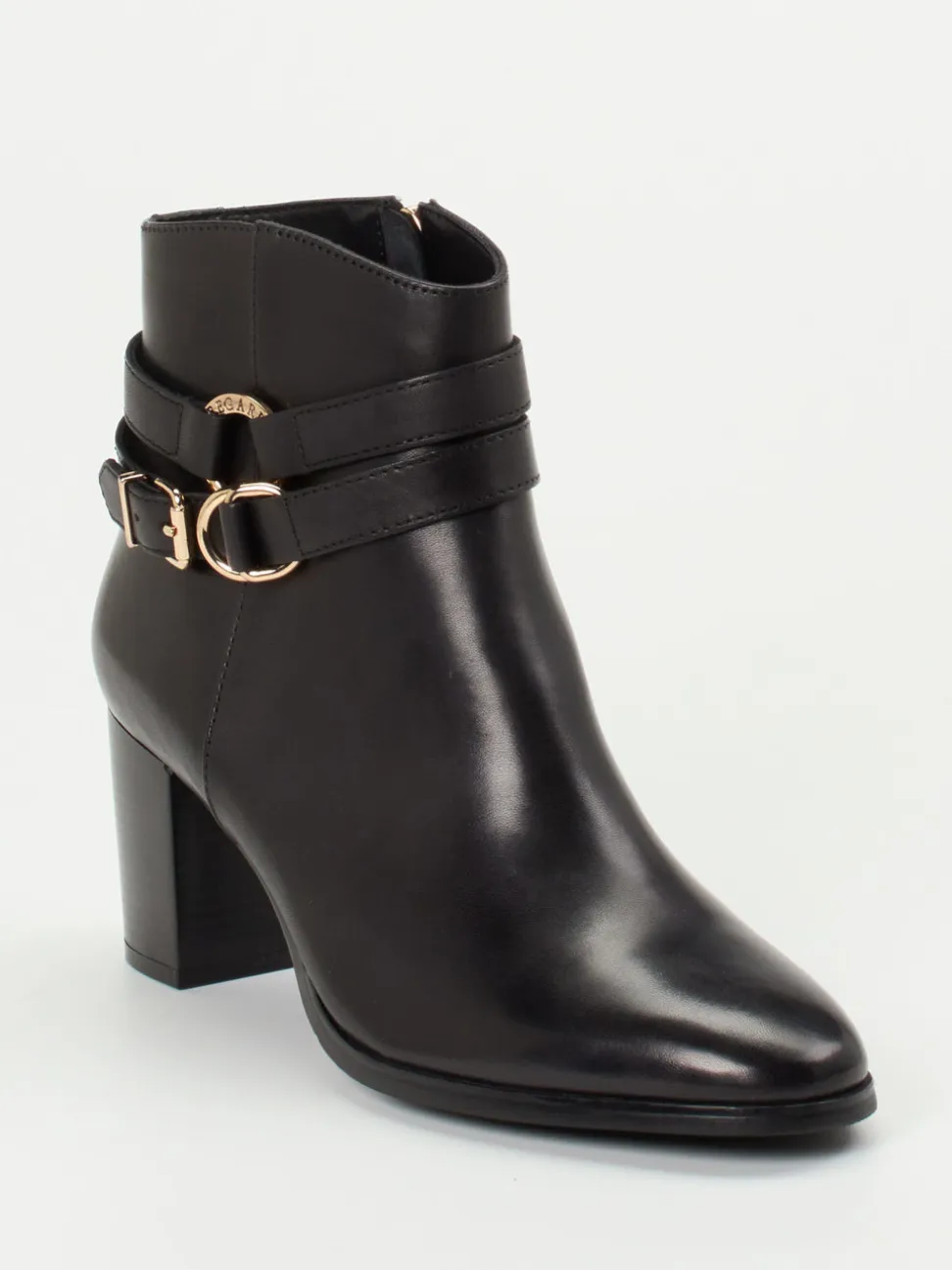 Regarde Le Ciel – Ankle Boots aus Kalbleder schwarz
