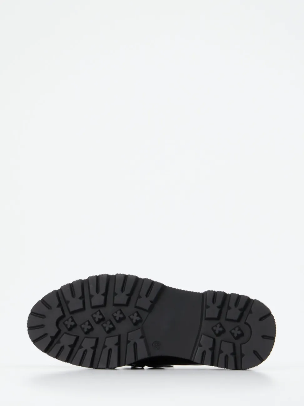 Regarde Le Ciel – Chunky-Loafer aus Lammleder Schwarz