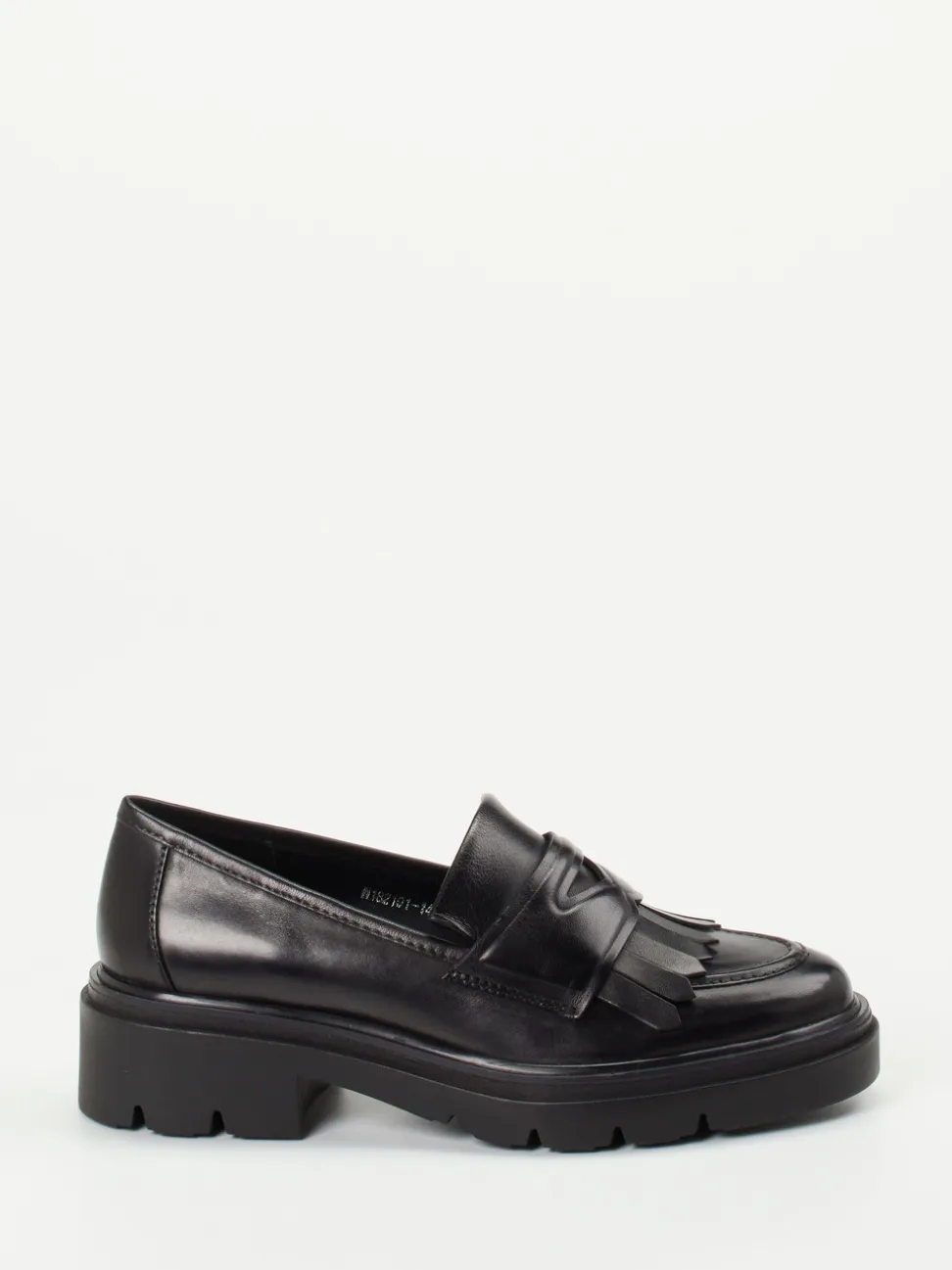 Regarde Le Ciel – Loafer aus Kalbleder Schwarz