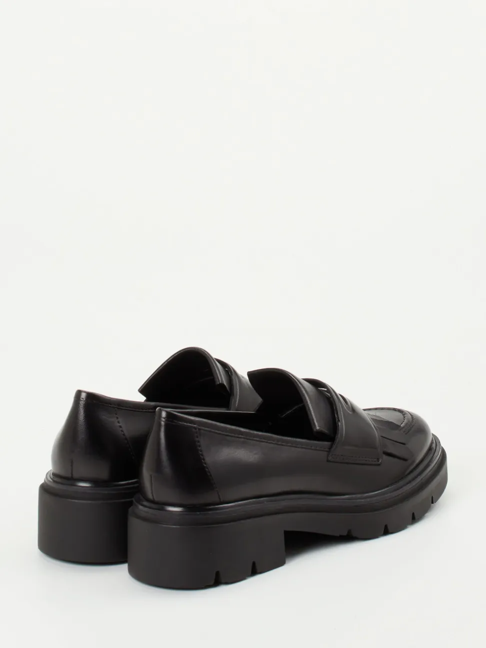 Regarde Le Ciel – Loafer aus Kalbleder Schwarz