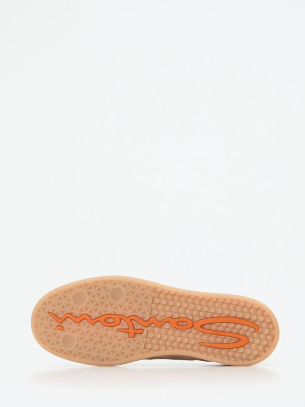Santoni – Sneaker aus Veloursleder Beige