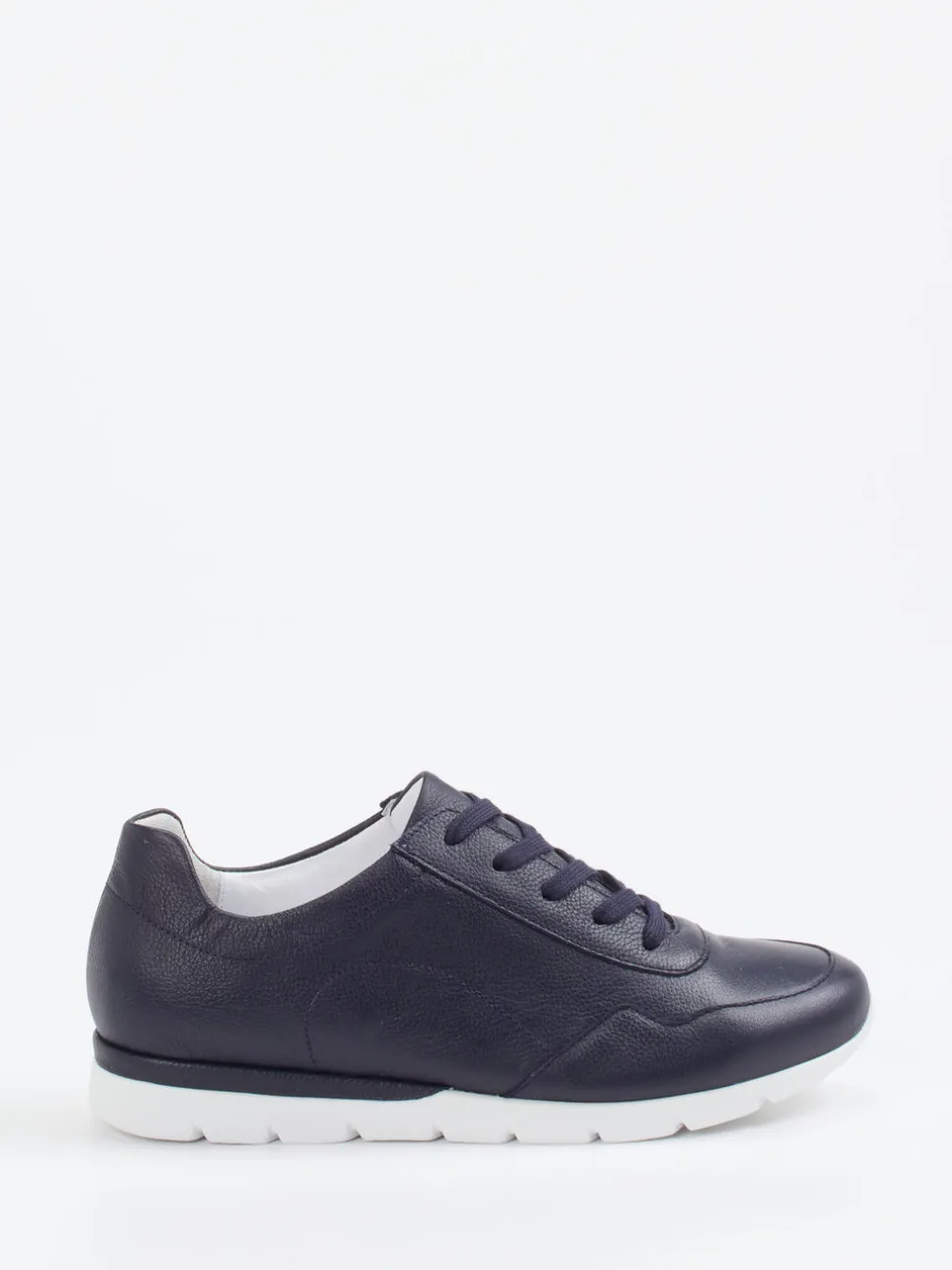 Semler – Komfort-Sneaker aus Kalbleder Dunkelblau