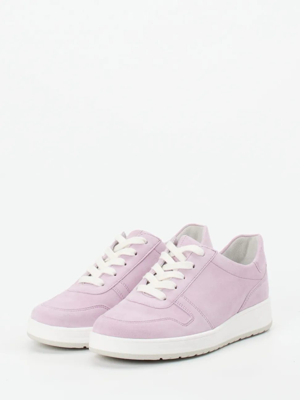 Semler – Komfort-Sneaker aus Veloursleder Flieder