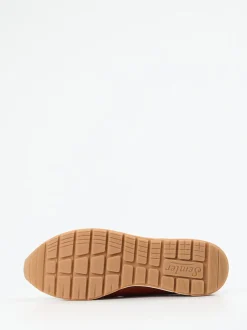 Semler – Komfort-Sneaker aus Veloursleder rostbraun