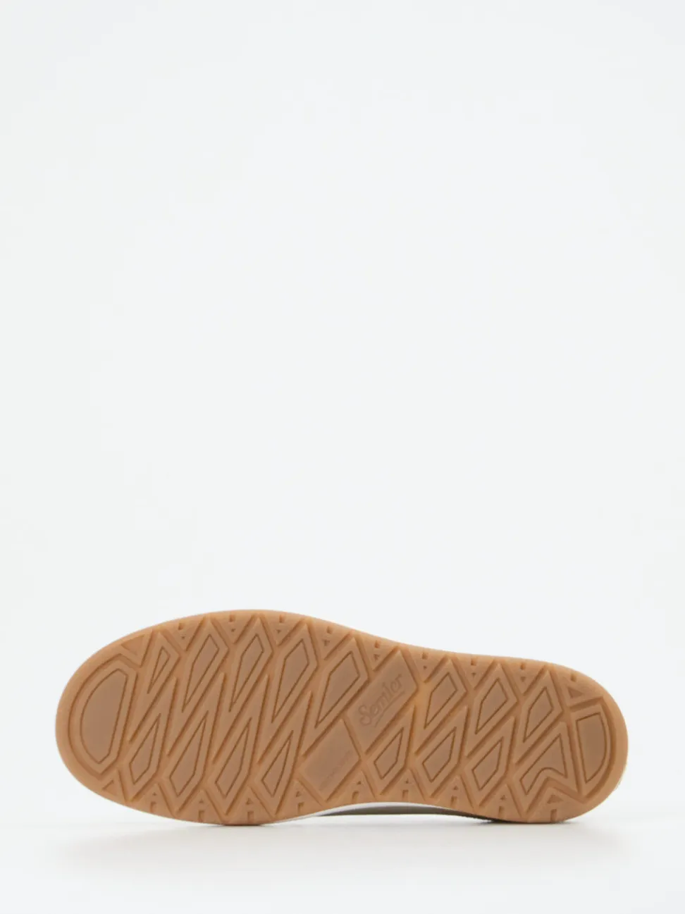 Semler – Komfort-Sneaker aus Velourleder und Leder beige