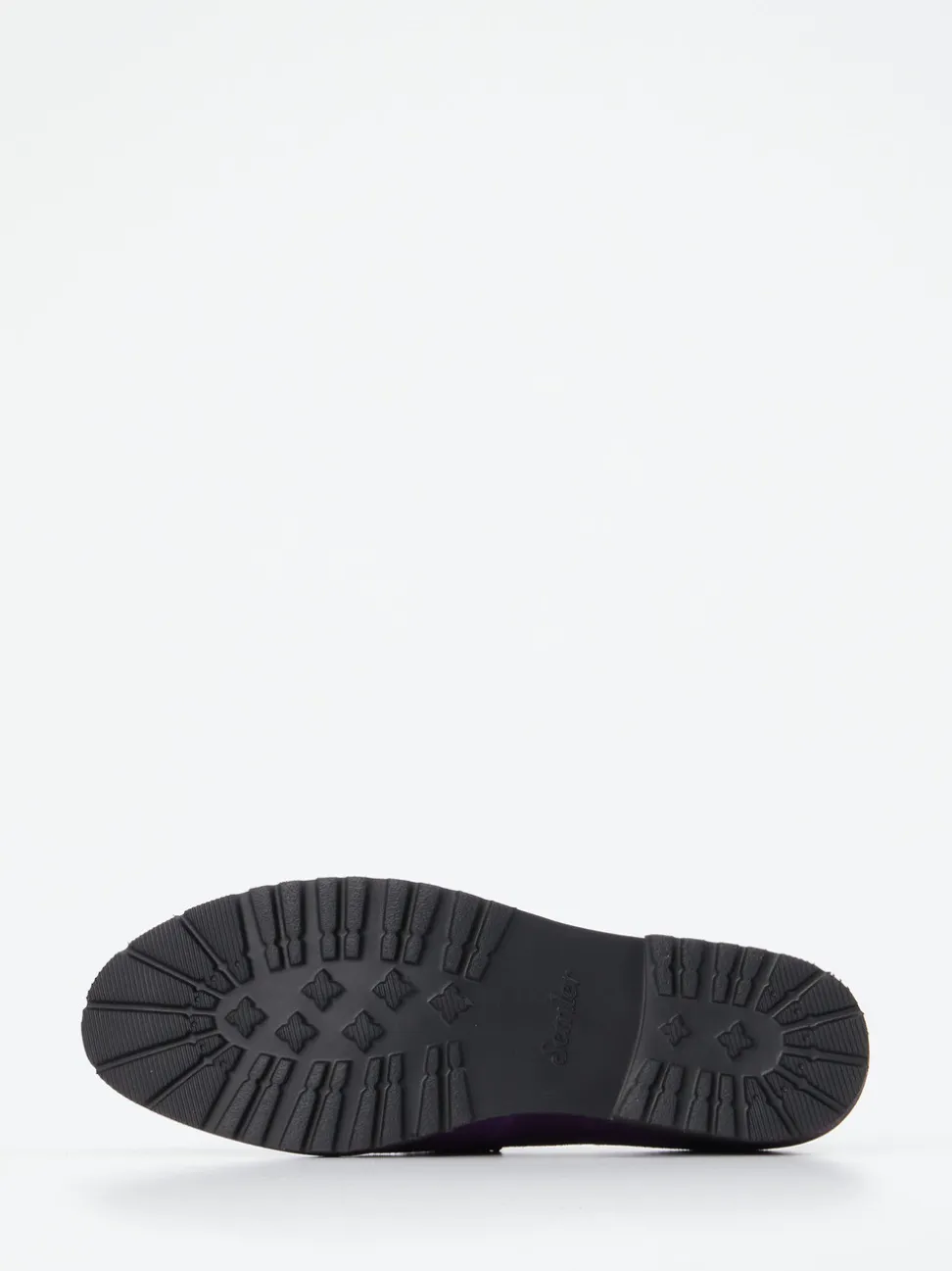 Semler – Loafer aus Veloursleder in Violett