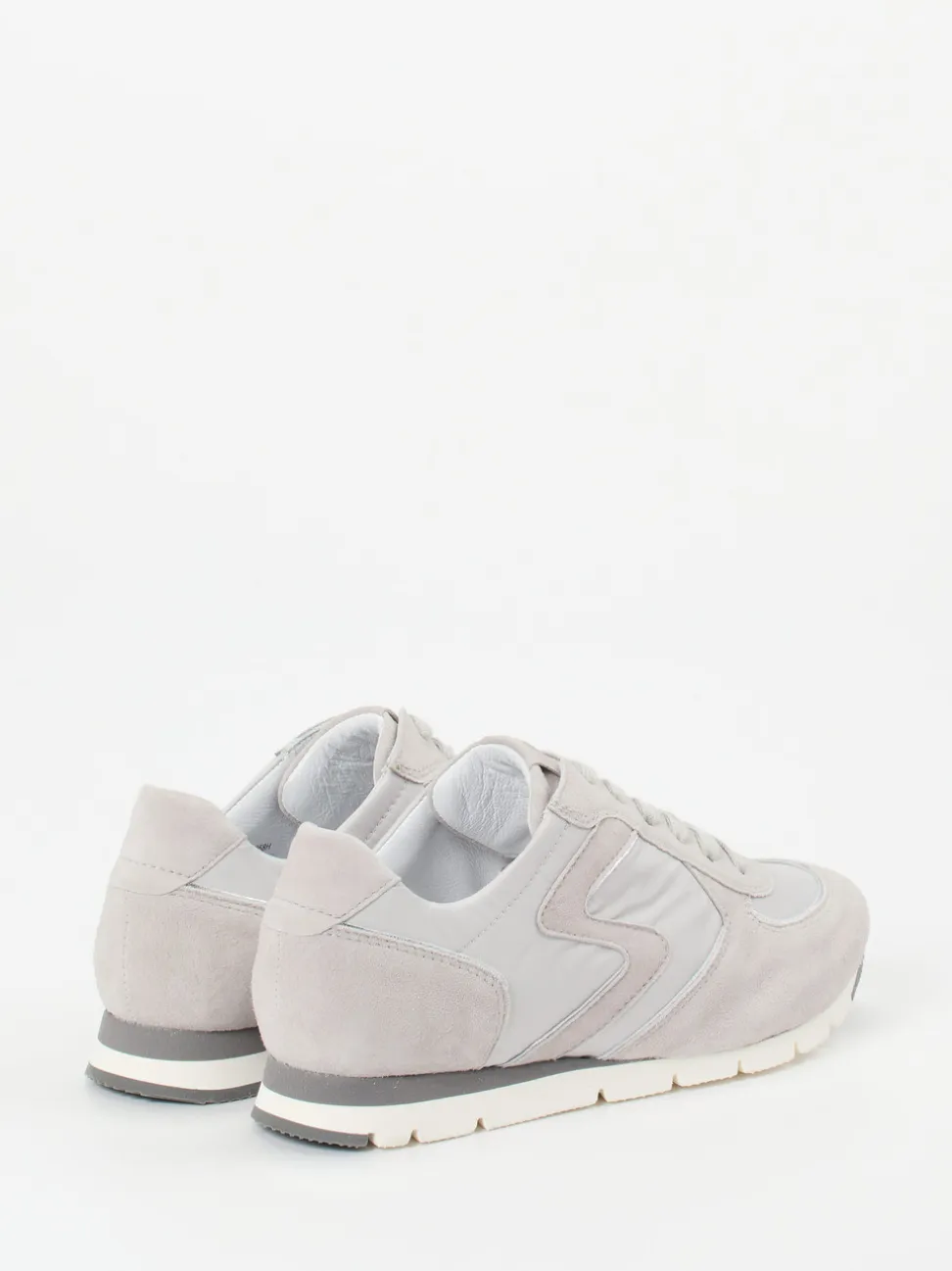 Semler – Retro-Sneaker aus Veloursleder grau