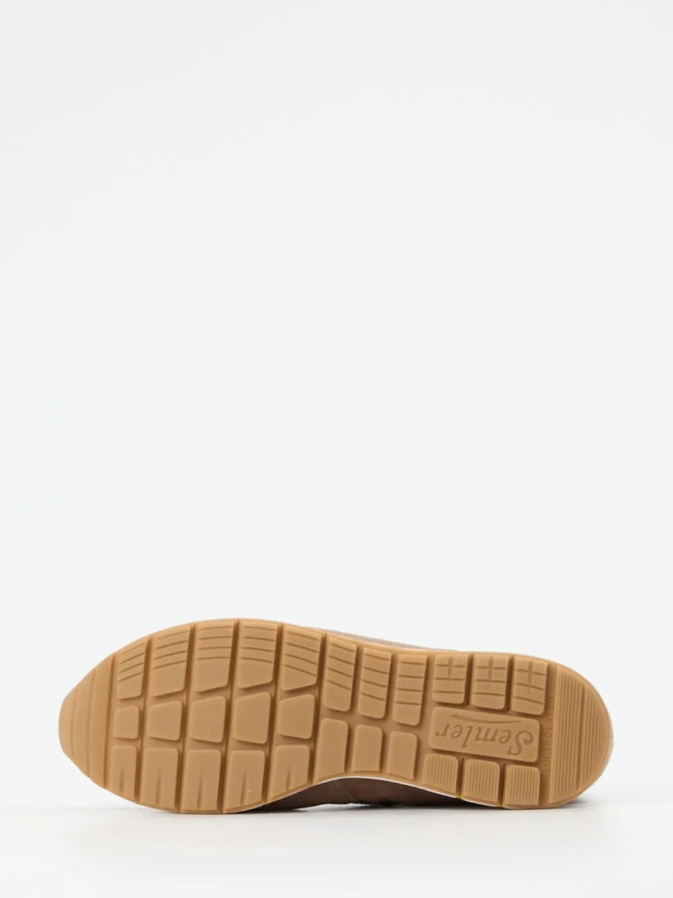 Semler – Schnürboots aus Veloursleder in Taupe