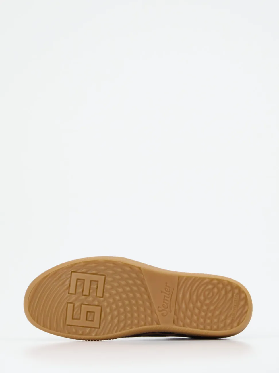 Semler – Sneaker aus geprägtem Leder mit Leoprint