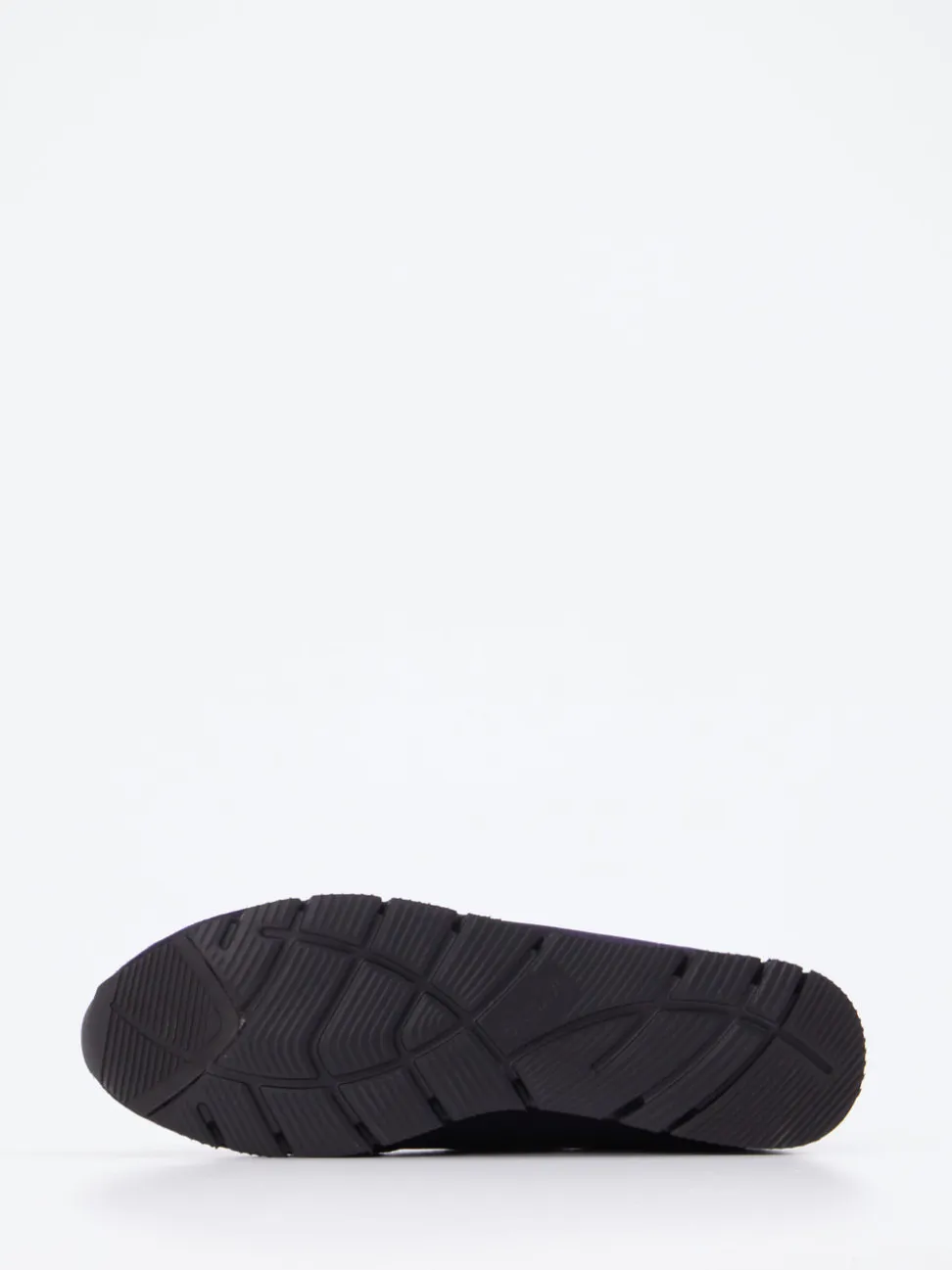 Semler – Sneaker aus Veloursleder in Dunkelblau