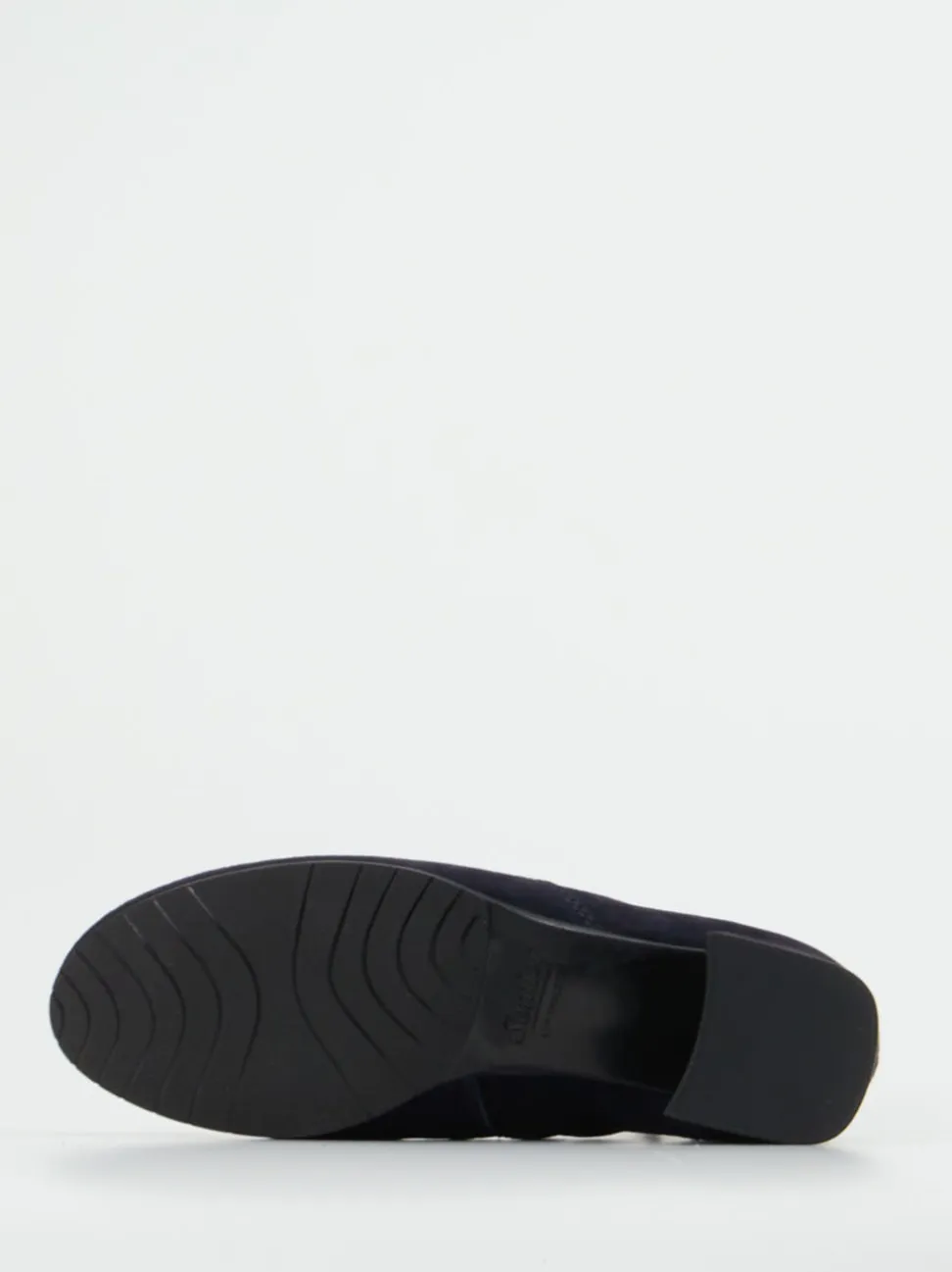 Semler – Stiefelette aus Veloursleder Dunkelblau