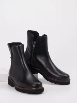 Semler – Stiefeletten aus Kalbleder Schwarz
