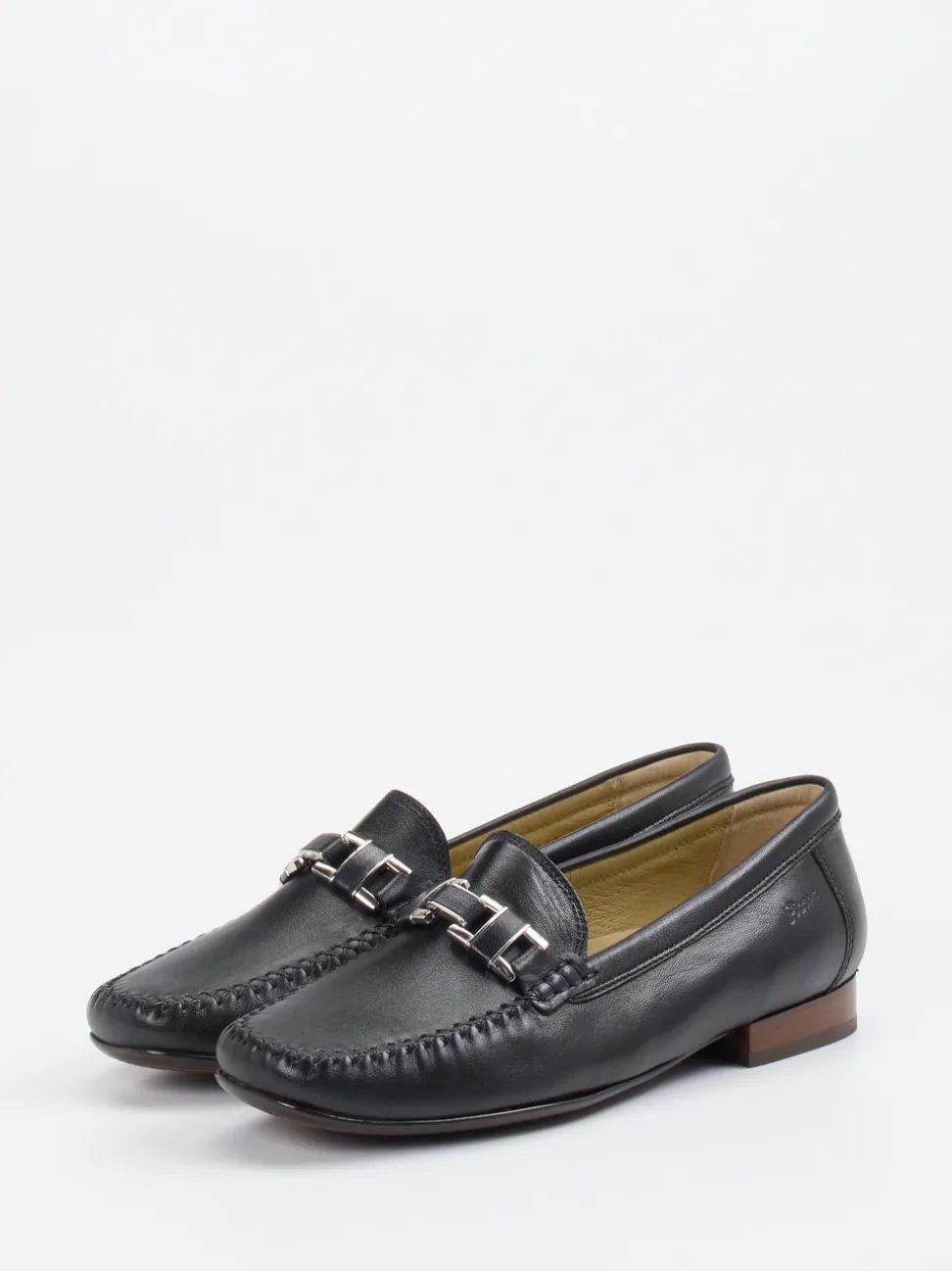 Sioux – Loafer aus Lammleder in Schwarz