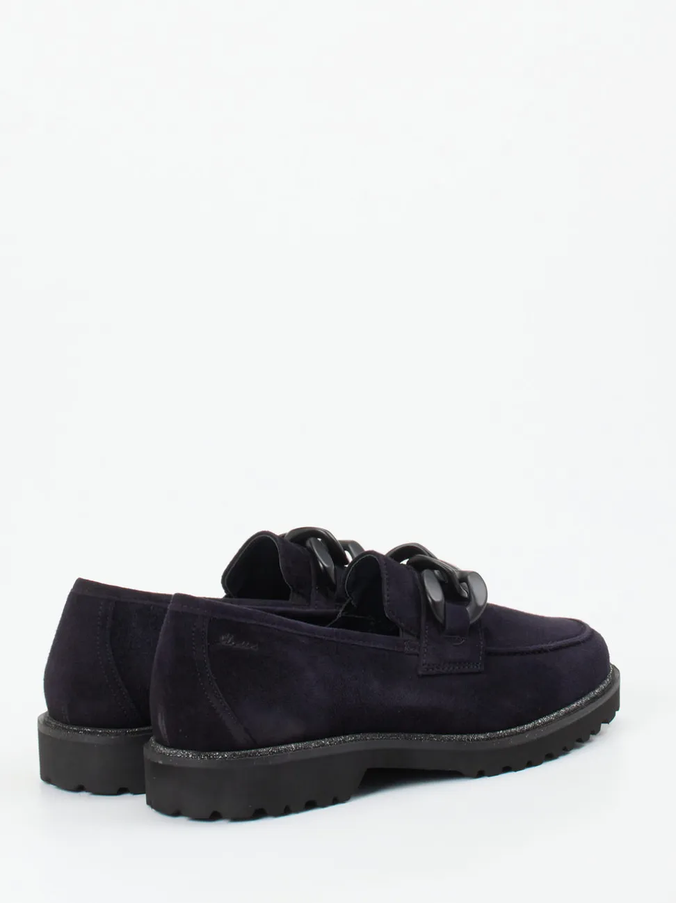 Sioux – Loafer aus Veloursleder tiefdunkelblau
