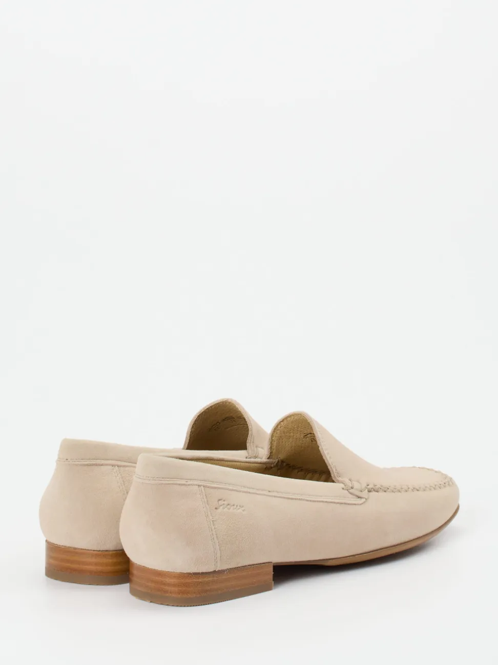 Sioux – Loafer aus Veloursleder beige