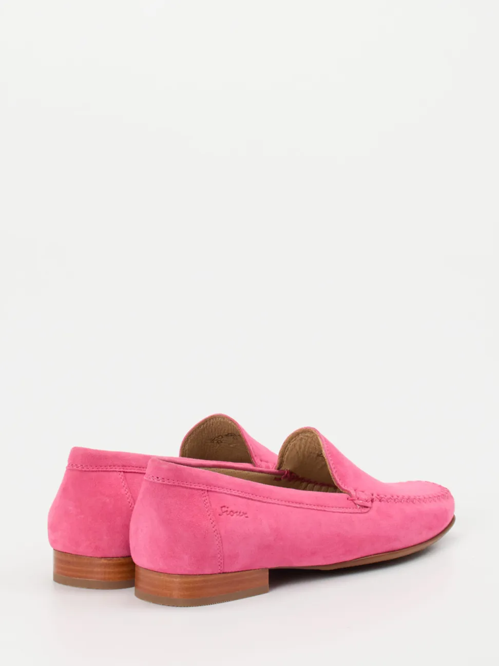 Sioux – Mokassin aus Veloursleder pink