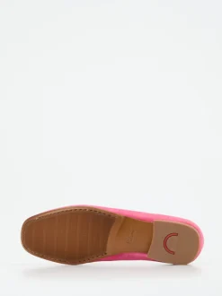 Sioux – Mokassin aus Veloursleder pink