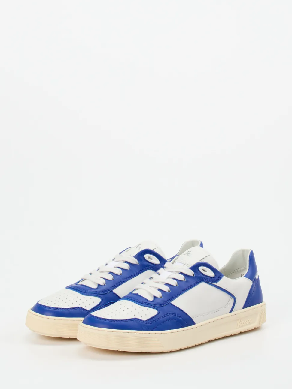 Sioux – Sneaker aus Kalbleder in Colorblock-Optik