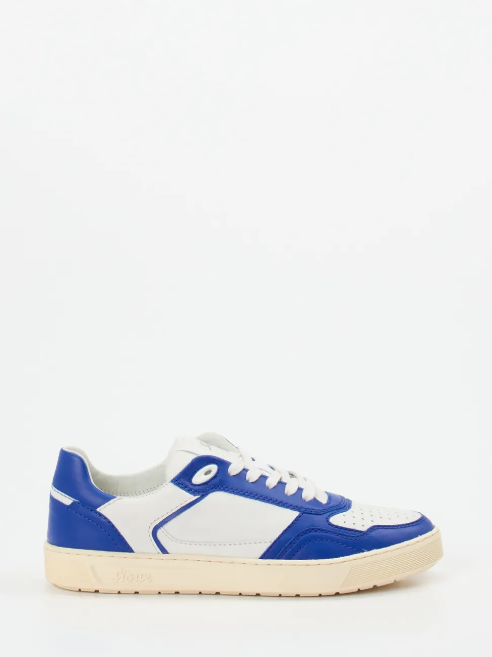 Sioux – Sneaker aus Kalbleder in Colorblock-Optik