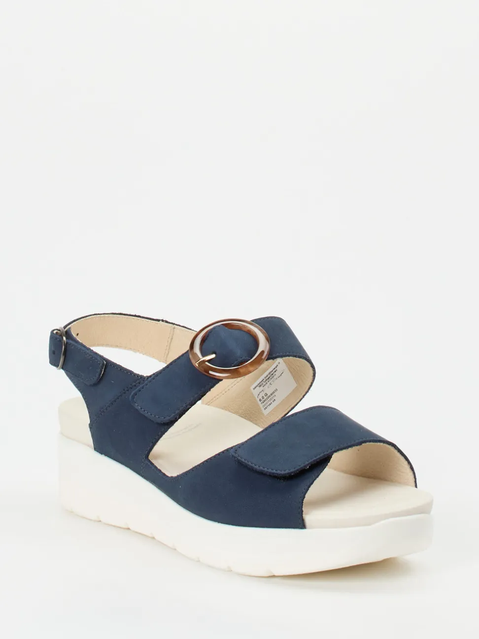 Solidus – Sandalen aus Nubukleder Dunkelblau