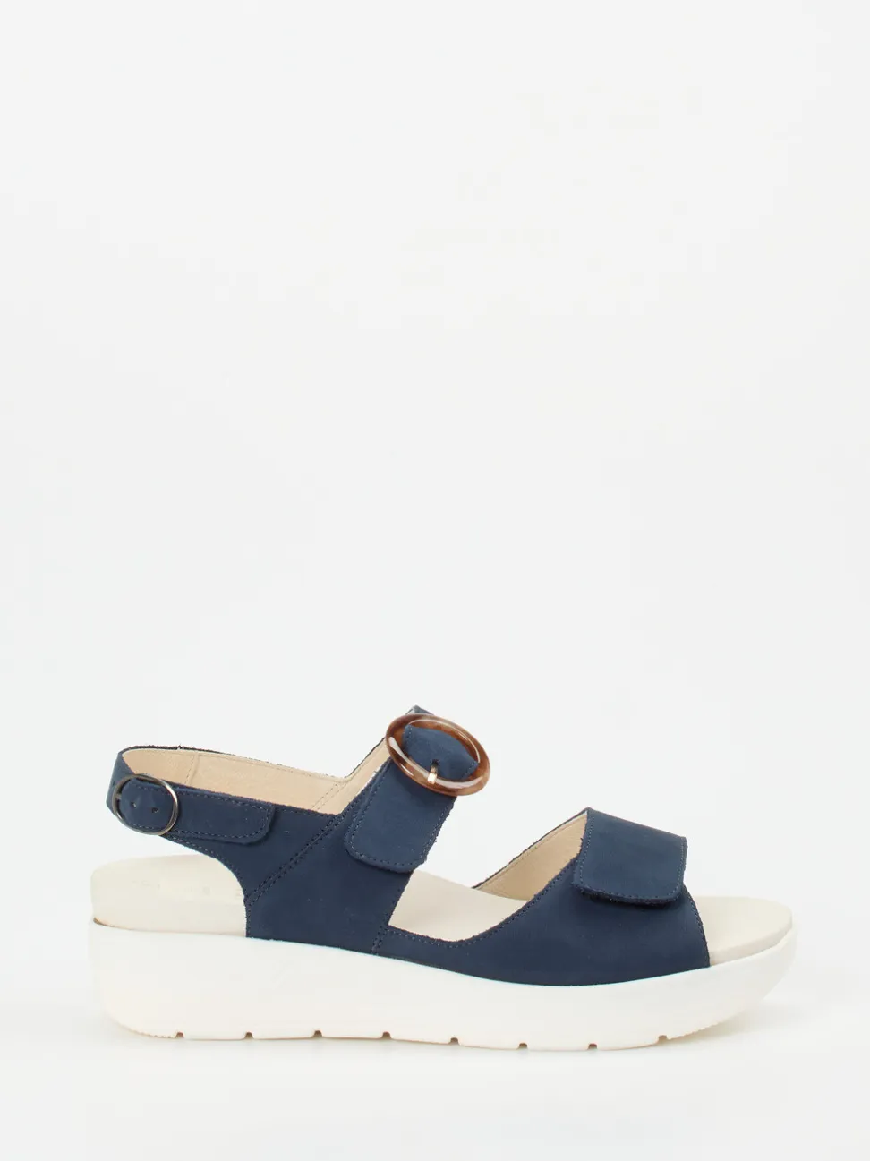 Solidus – Sandalen aus Nubukleder Dunkelblau