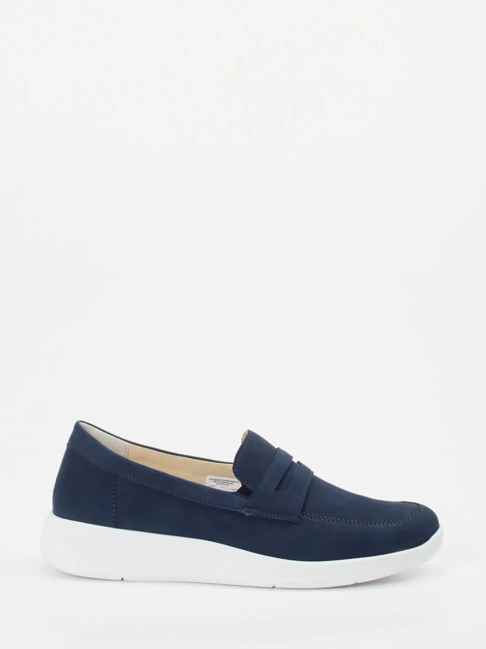 Solidus – Slipper aus Nubukleder in Marineblau