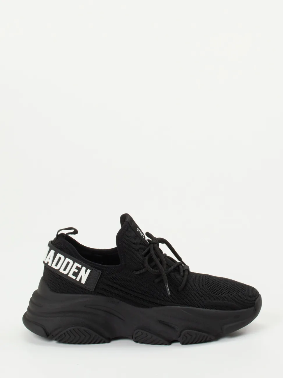 Steve Madden – Chunky Sneaker aus Mesh in Schwarz
