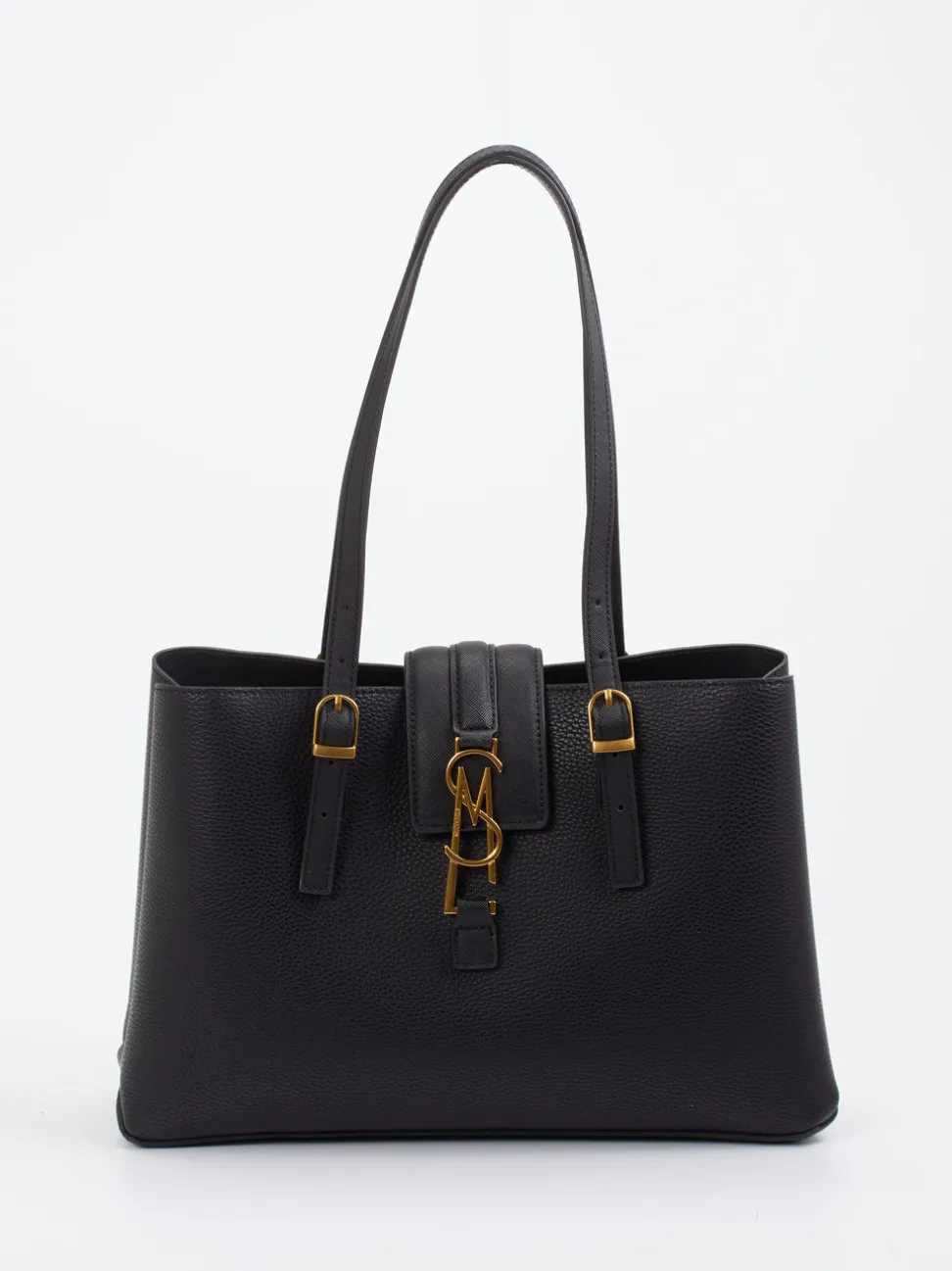 Steve Madden – Shopper aus Synthetikleder Schwarz