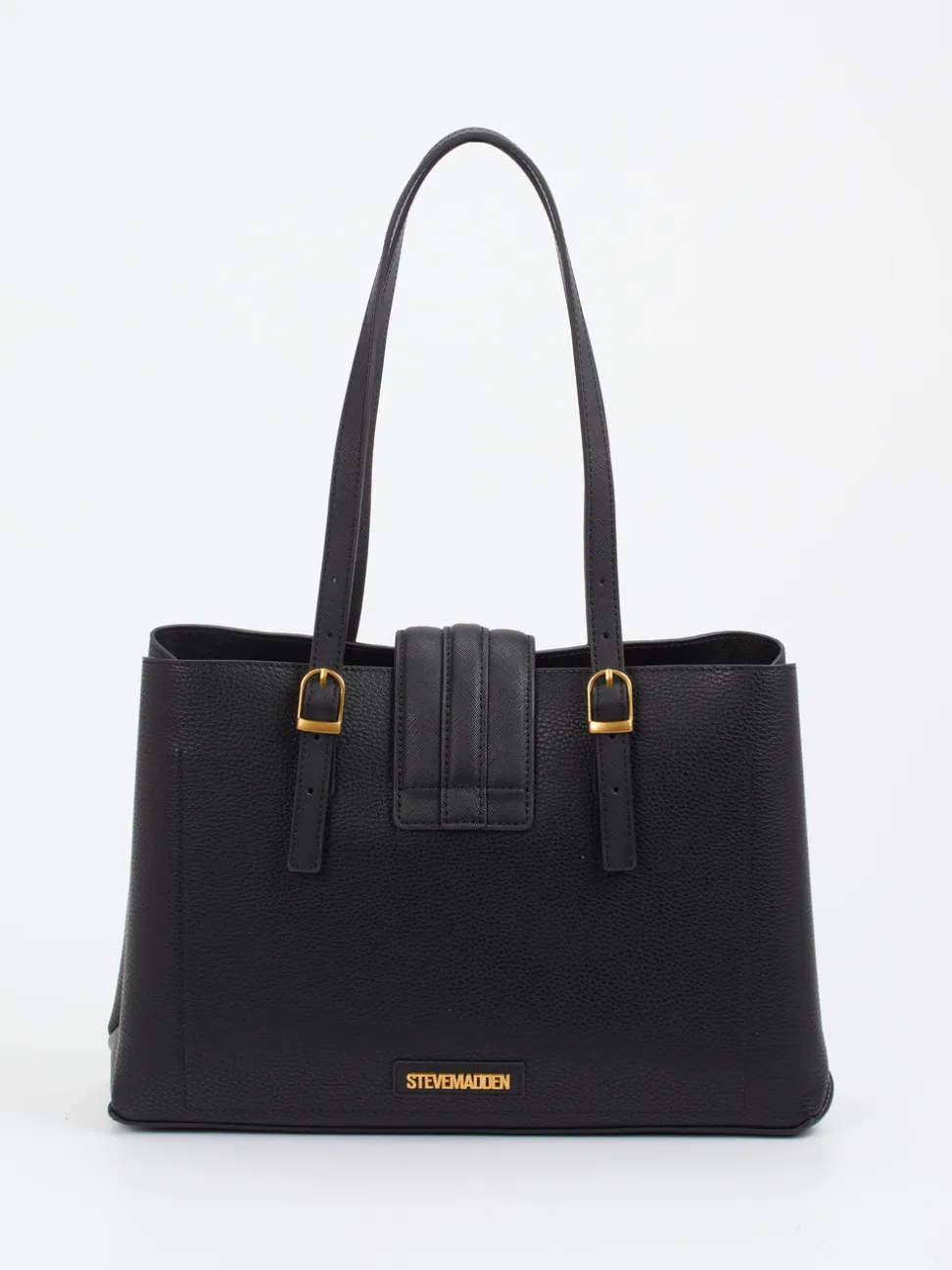 Steve Madden – Shopper aus Synthetikleder Schwarz