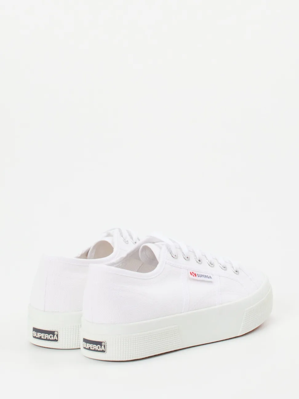 Superga – Canvas-Sneaker aus Textil in Weiß