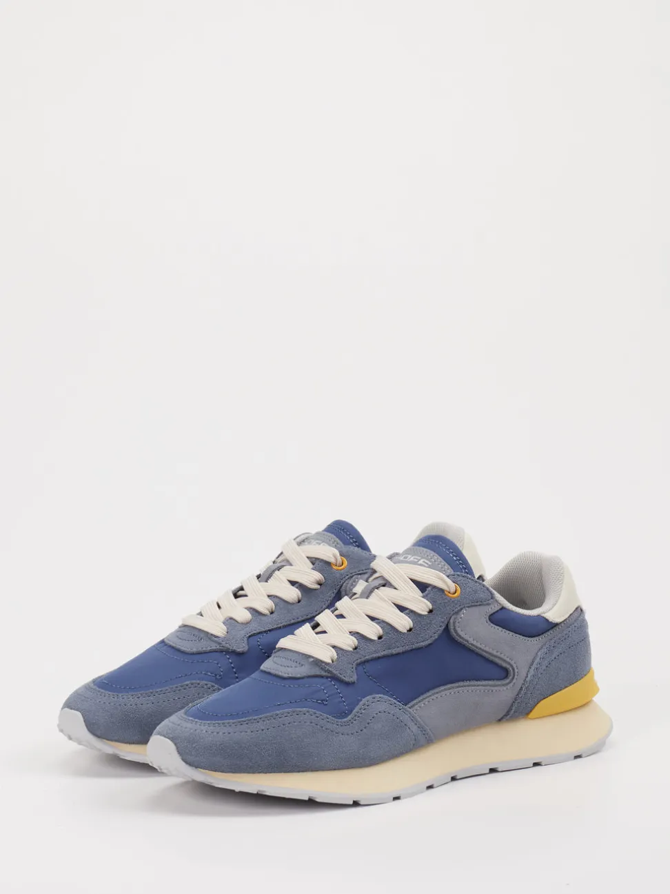 THE HOFF BRAND – Retro-Sneaker aus Veloursleder blau