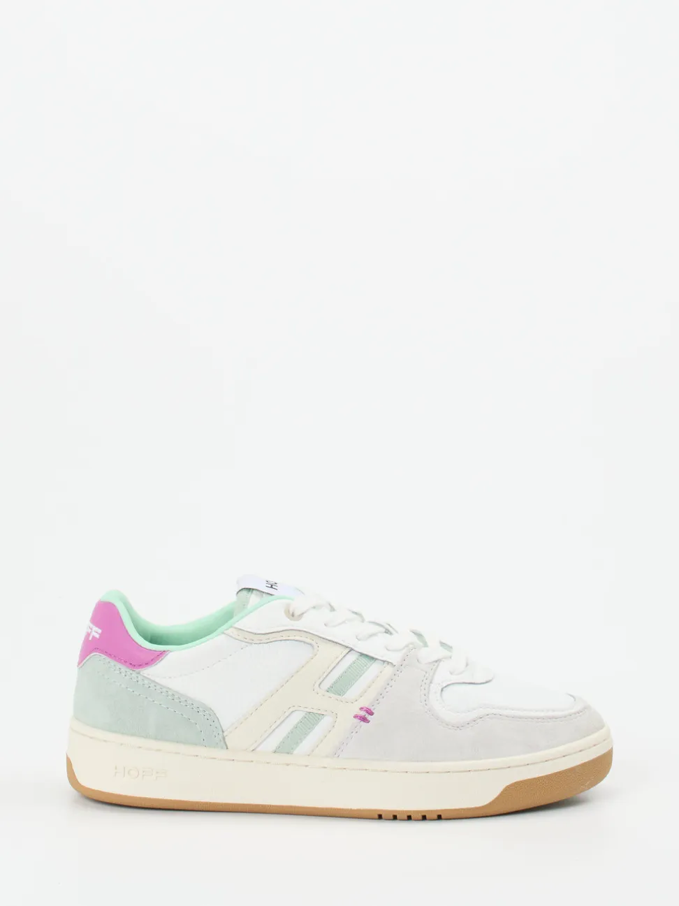 THE HOFF BRAND – Retro-Sneaker aus Kalbleder Offwhite