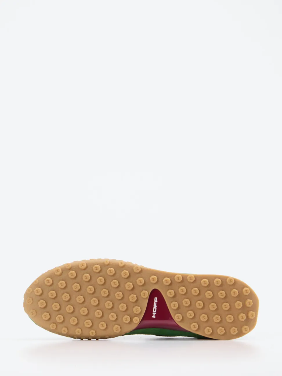 THE HOFF BRAND – Sneaker aus Veloursleder grün