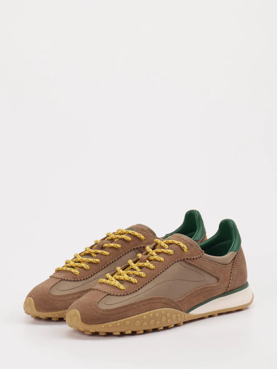 THE HOFF BRAND – Sneaker aus Veloursleder braun