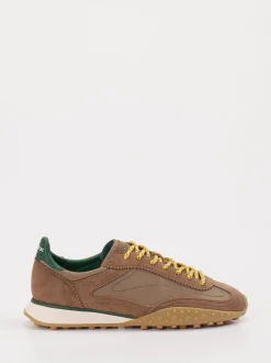 THE HOFF BRAND – Sneaker aus Veloursleder braun