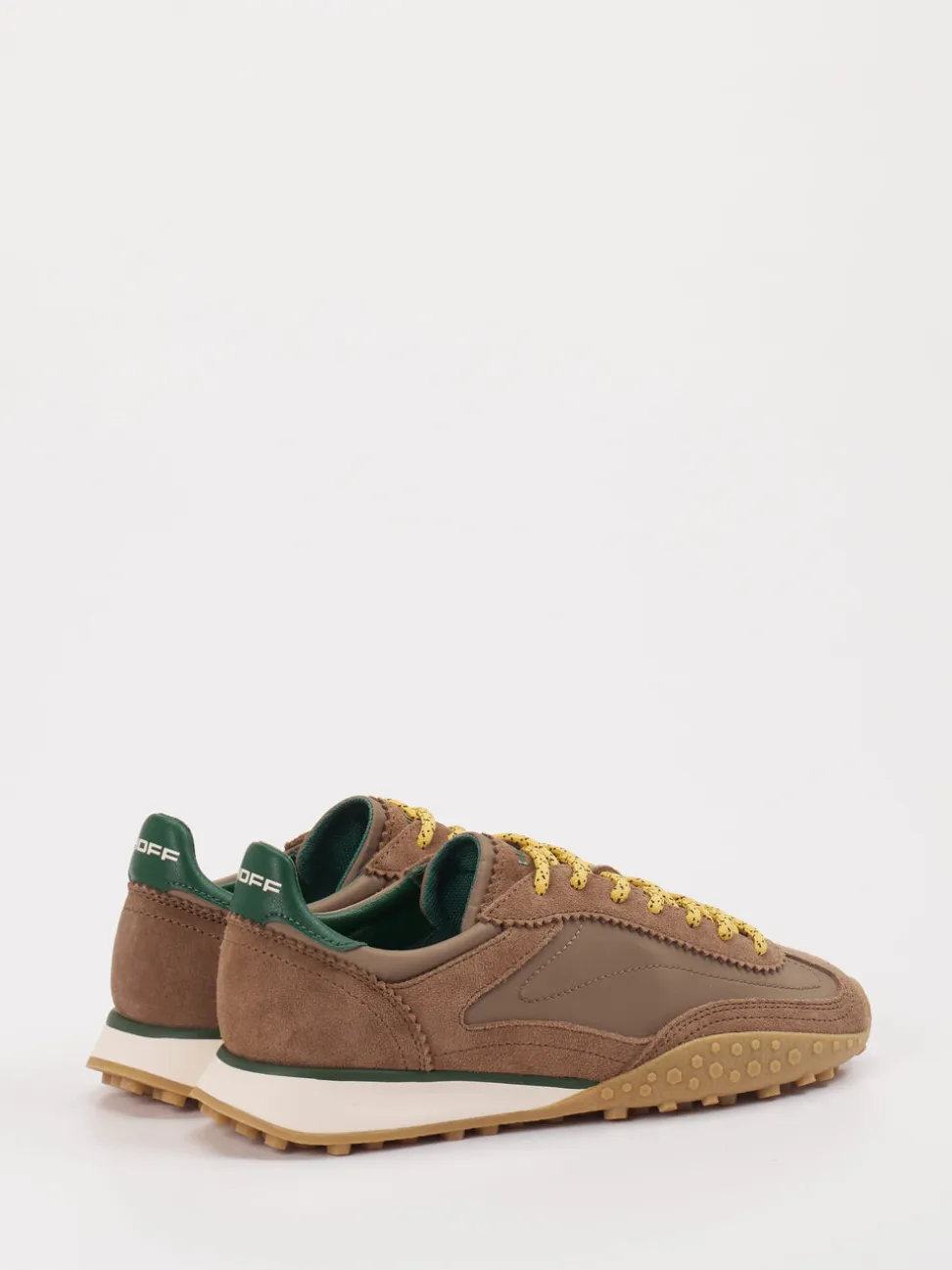 THE HOFF BRAND – Sneaker aus Veloursleder braun
