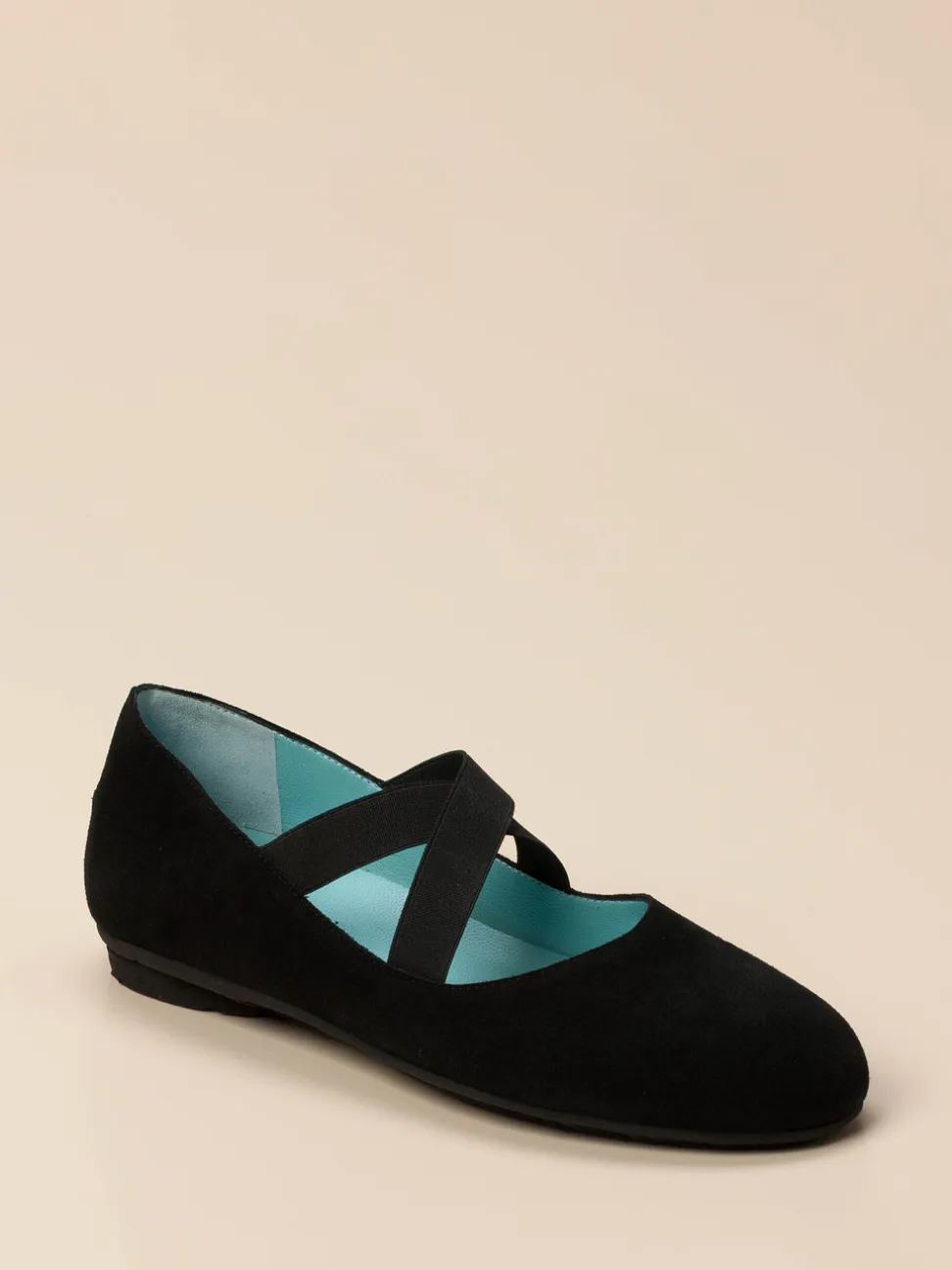 Thierry Rabotin – Mary Janes aus Veloursleder schwarz