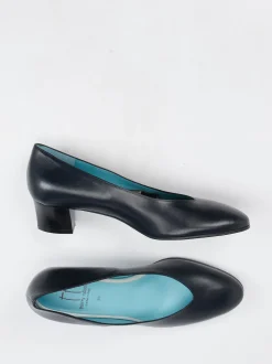 Thierry Rabotin – Pumps aus Lammleder in Blau