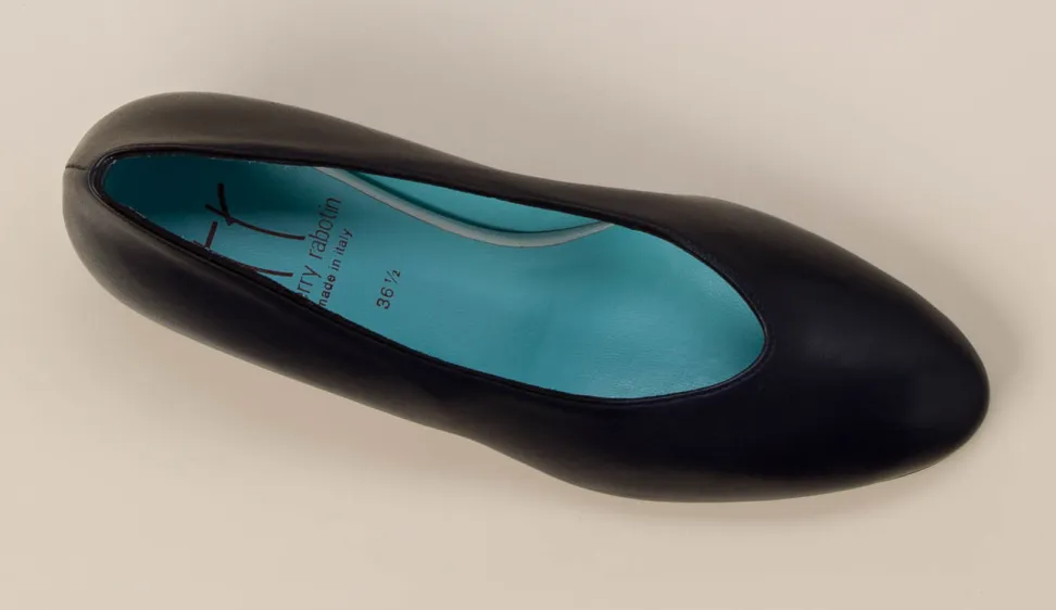 Thierry Rabotin – Pumps aus Lammleder in Blau