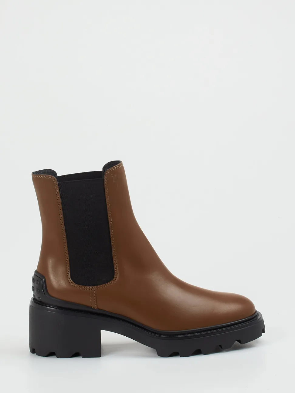 Tod's – Chelsea Boots aus Kalbleder in Braun