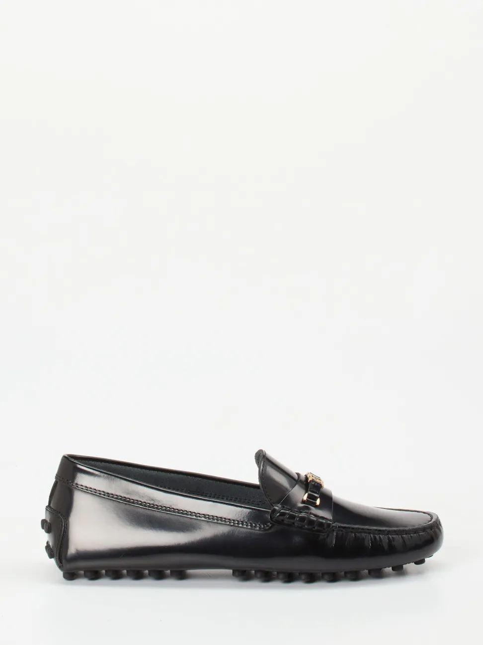 Tod's – Loafer aus Hochglanzleder Schwarz