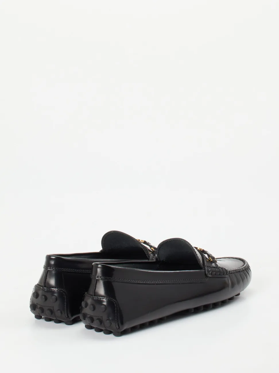 Tod's – Loafer aus Hochglanzleder Schwarz