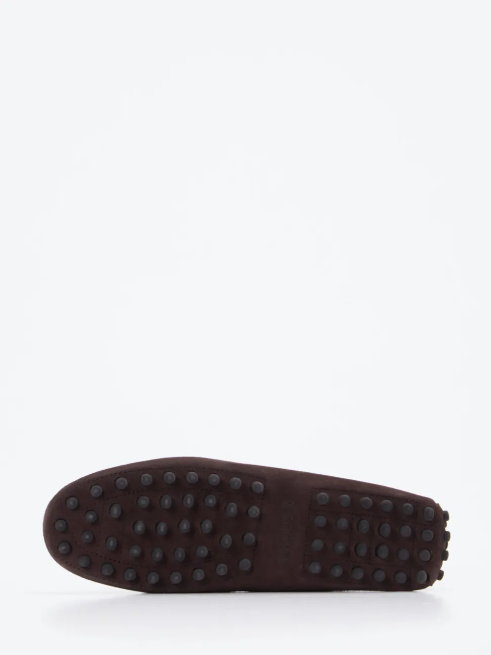 Tod's – Mokassins aus Veloursleder Dunkelbraun