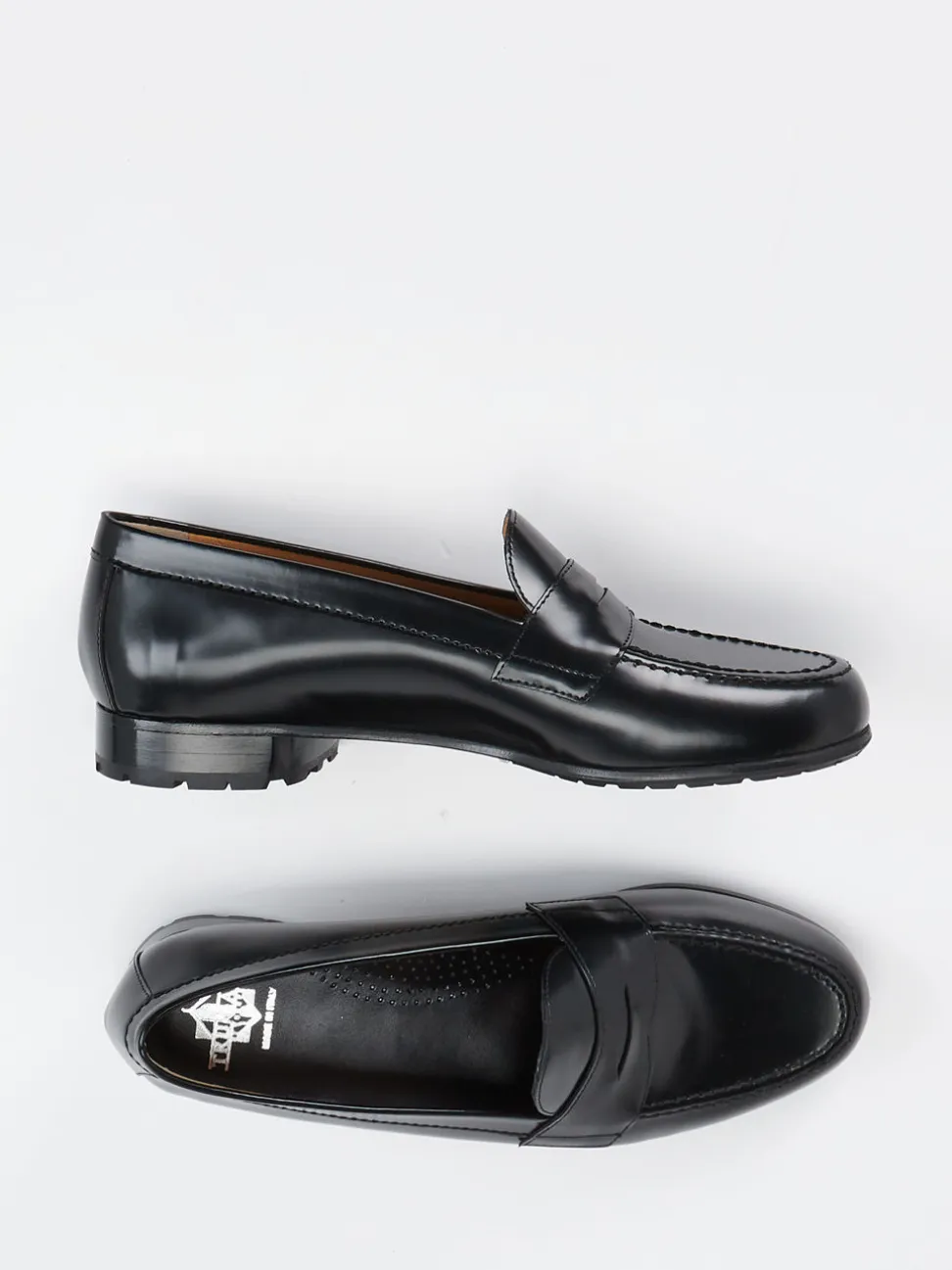 Truman's – Loafer aus Hochglanzleder schwarz